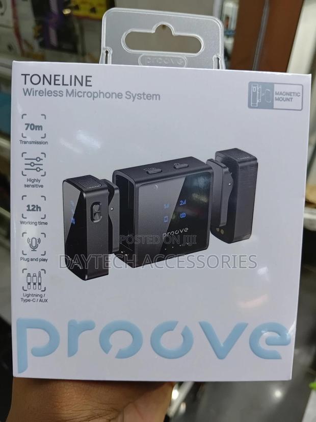 Wireless Microphone System Proove Toneline - Black - thumbnail 2
