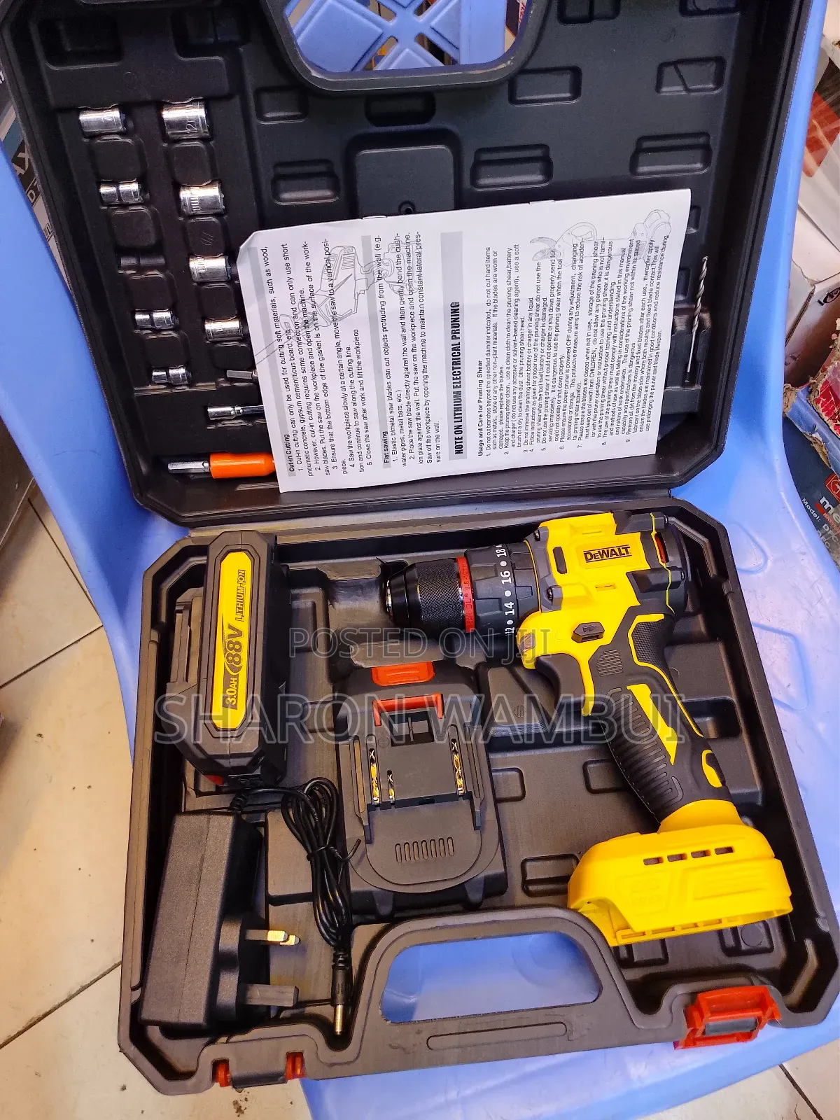 Rechargeable Dewalt Cordless Brushless Drill/Dewalt Brushless Drill