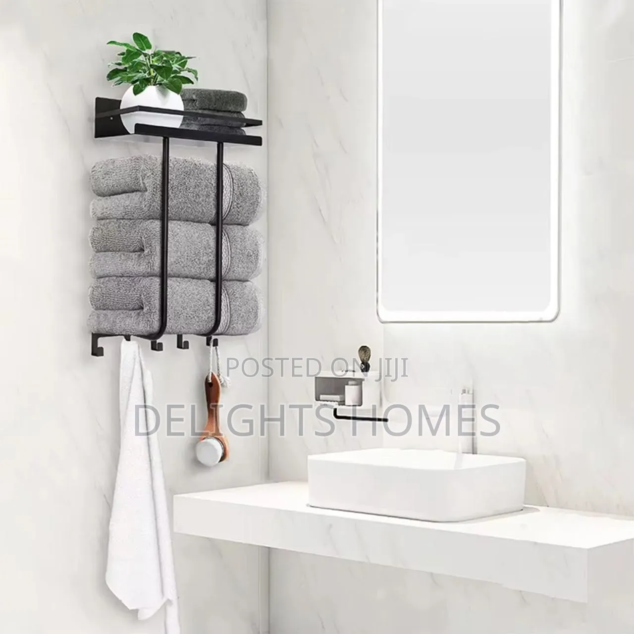 Wall Mounted Towel Rack-Ca