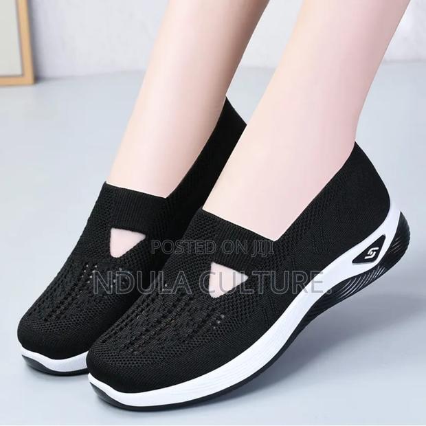 Lightweight Ladies Fashion Mesh Slip-Ons - thumbnail 8