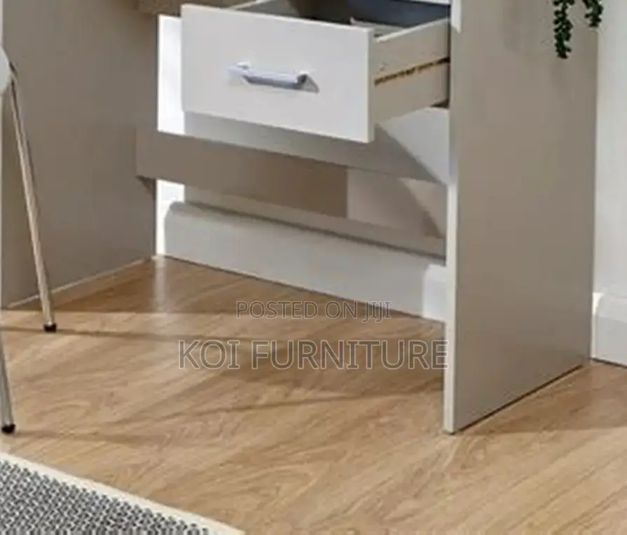 Office Desks; 1.2 Meters Home Office Study Desk With Lockable Drawwers