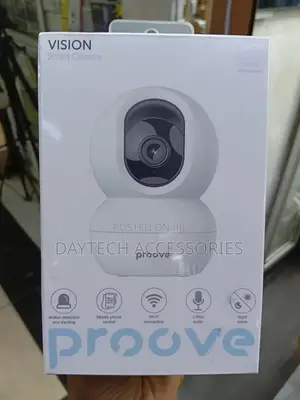 This Is a Proove Vision Smart Camera in White.