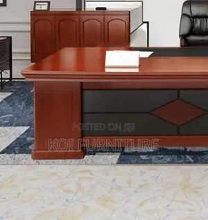 Office Desk; 1.8 Meters Exceutive Mahogany Office Desk