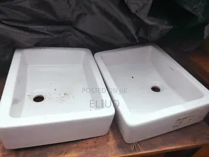 Scrub Sinks Milky White