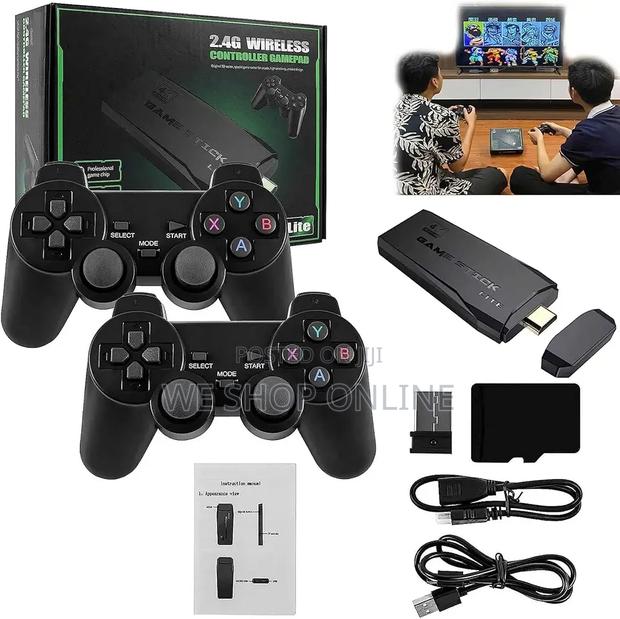 15,000 Game Console With Wireless Controller