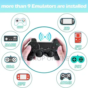 15,000 Game Console With Wireless Controller