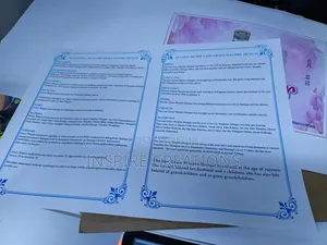 Eulogy Programs Printing Services in Nairobi