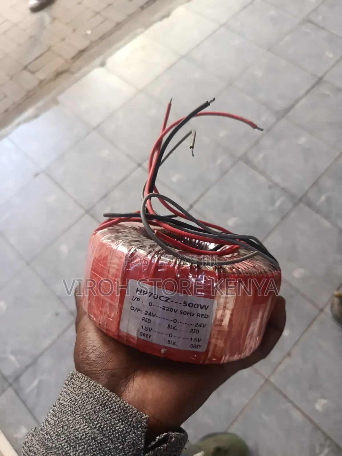 Toroidal Transformer 24v 0 24v 500 Watts Copper Transformer