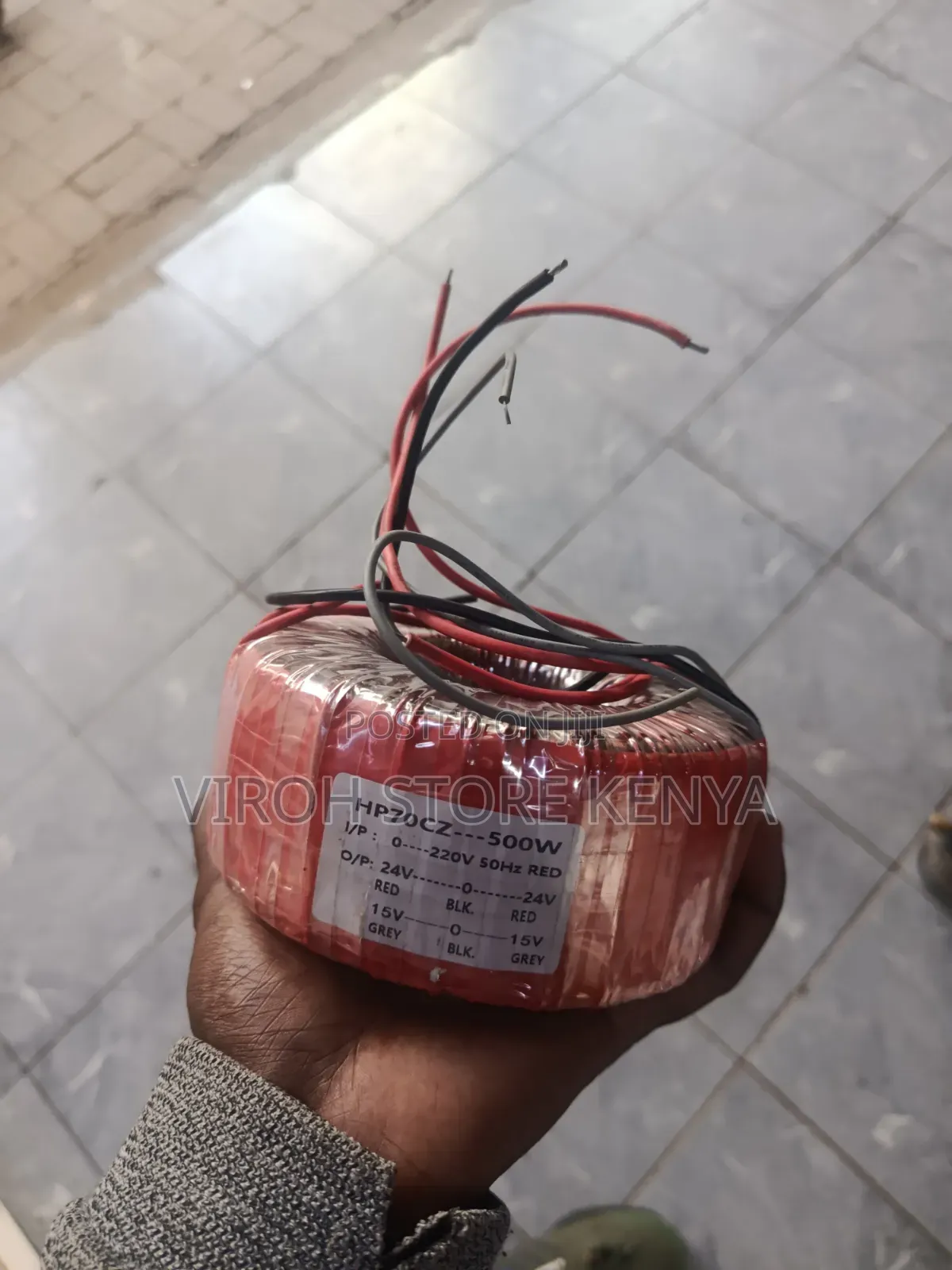 Toroidal Transformer 24v 0 24v 500 Watts Copper Transformer