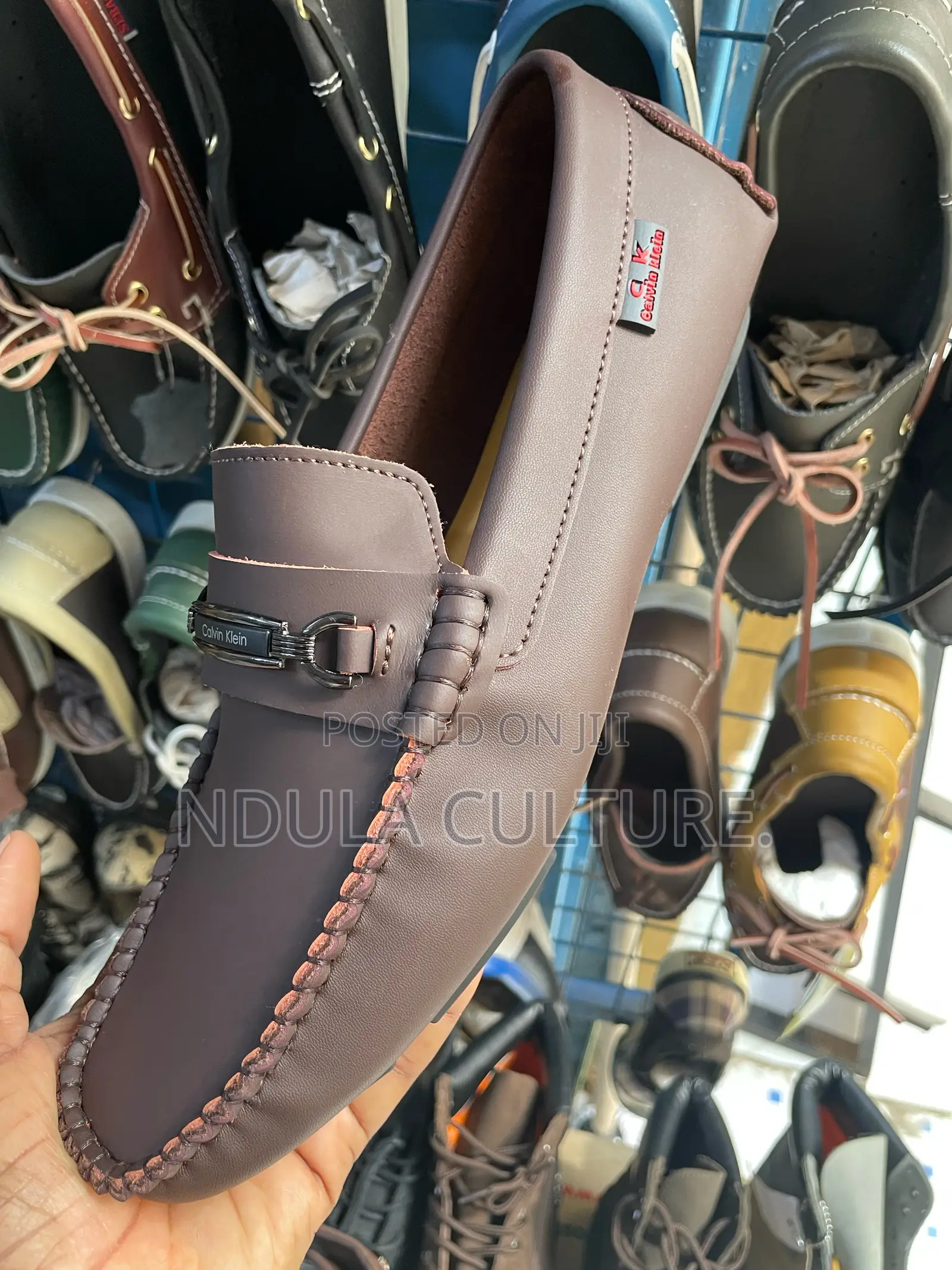 Polo,Sebago,Clarks,D G Leather Slip-on Loafers