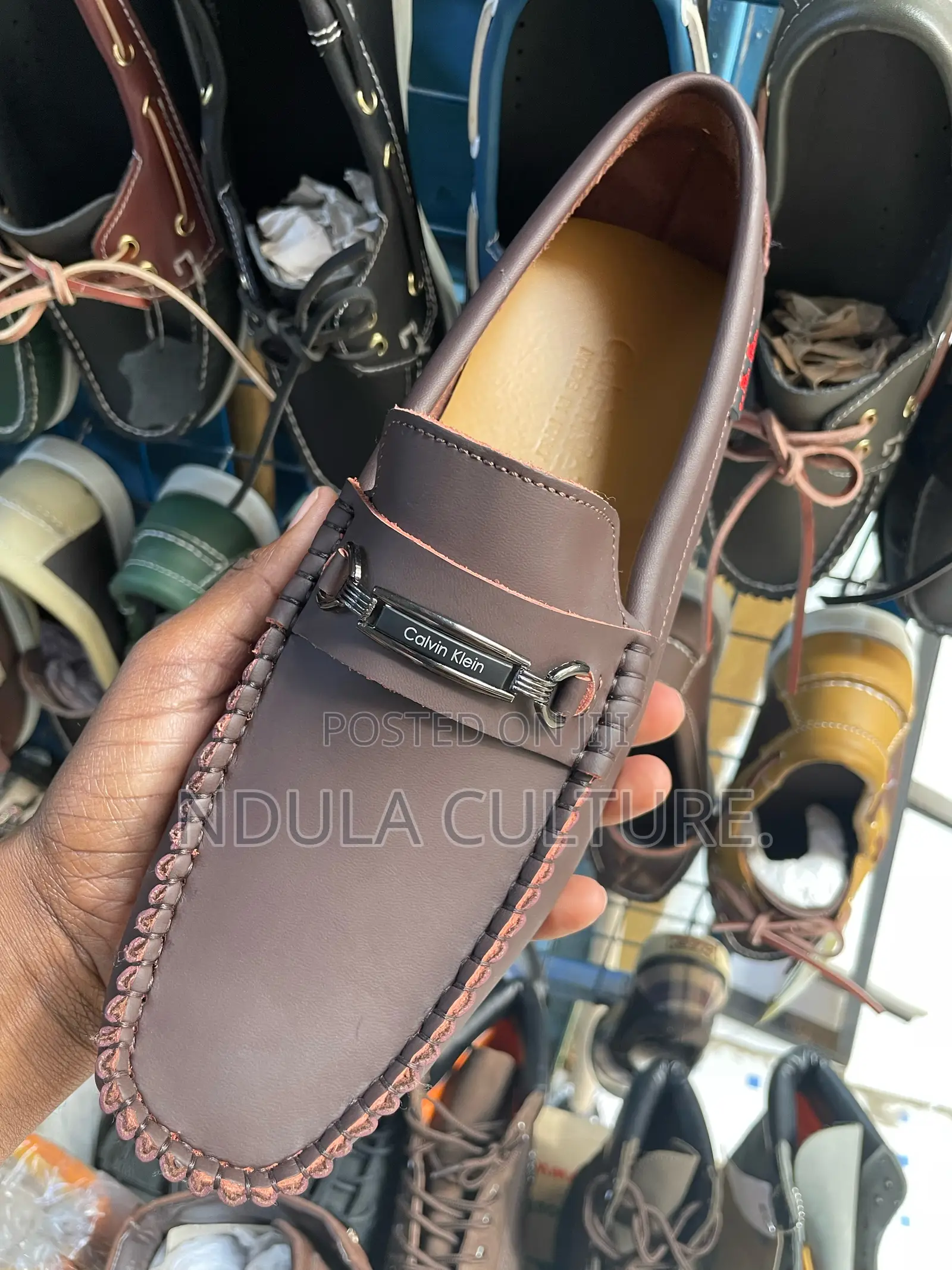 Polo,Sebago,Clarks,D G Leather Slip-on Loafers