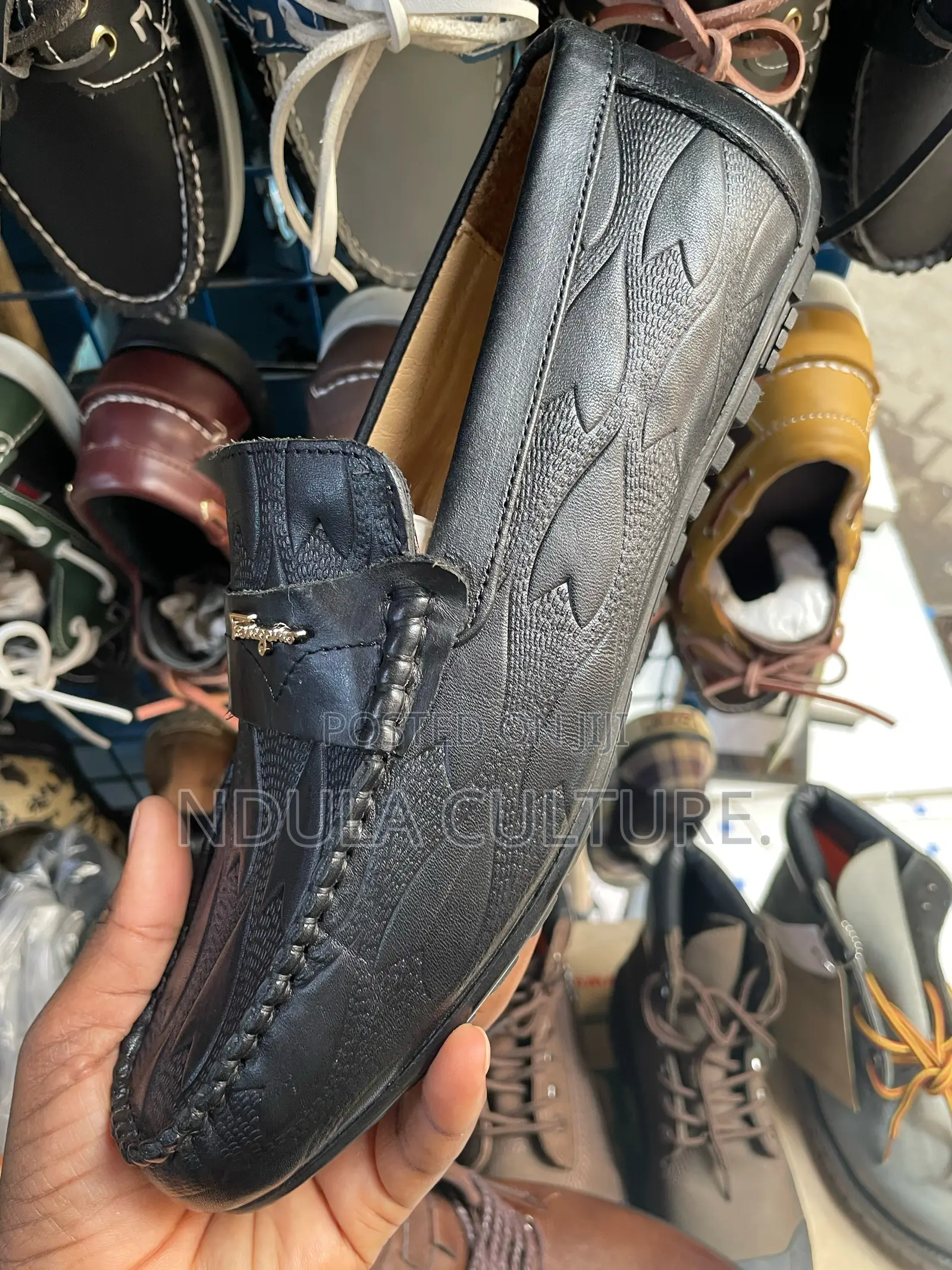 Polo,Sebago,Clarks,D G Leather Slip-on Loafers