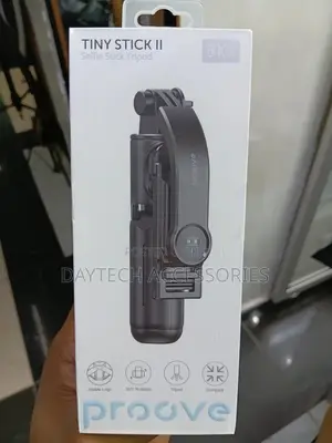 The Proove Tiny Stick Ii Is a Compact 2-in-1 Selfie Stick and Tripod