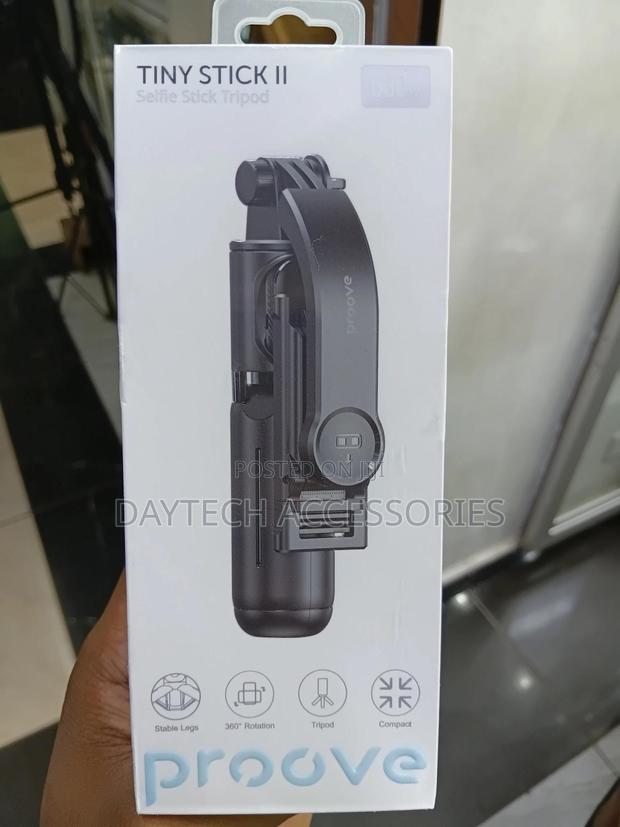 Selfie Stick Tripod Proove Tiny Stick Ii (630 Mm) - Black