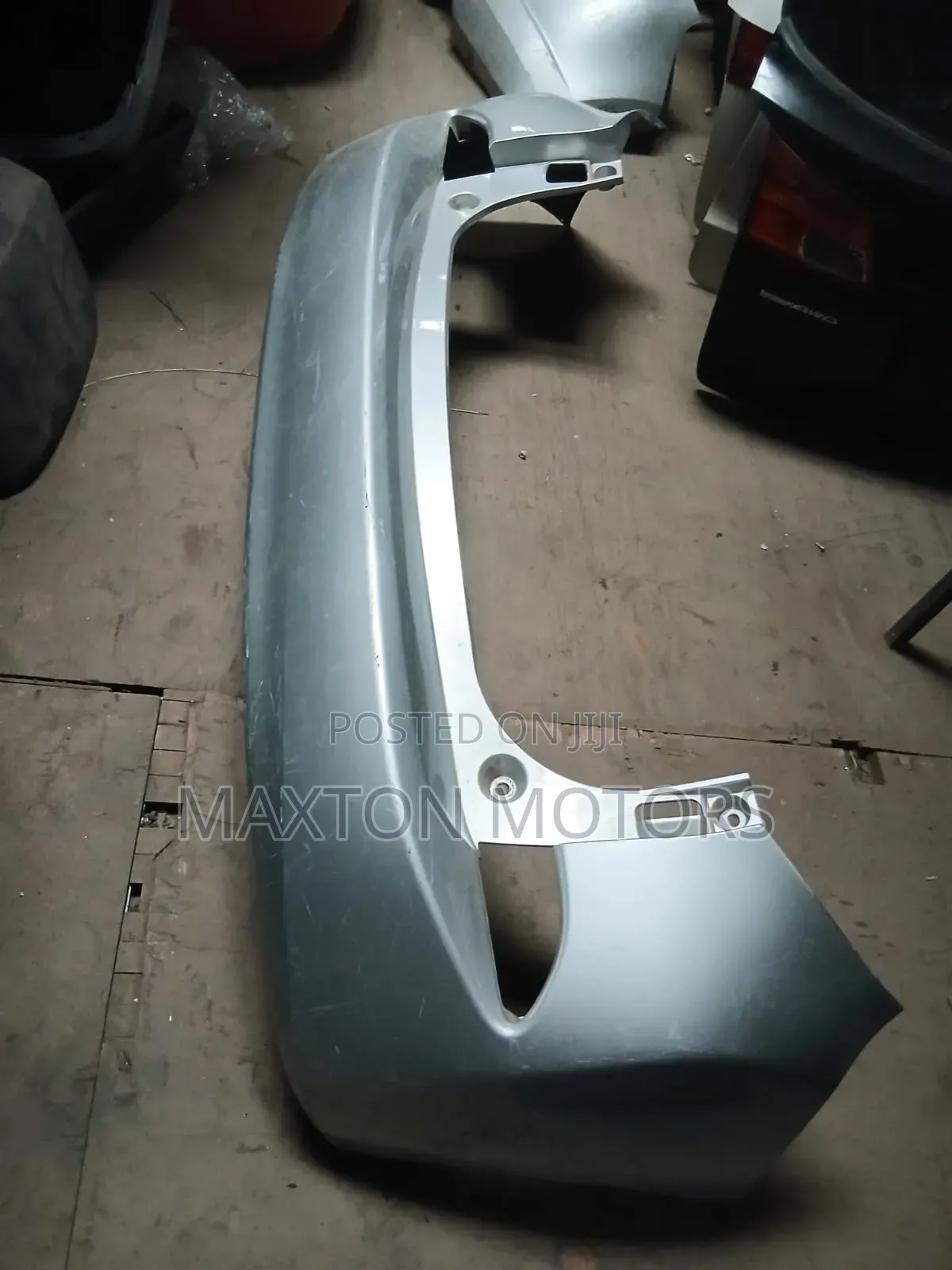 Toyota Ractis 2010 Rear Bumper With Reverse Lights Provisions