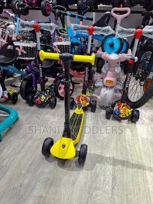 Led Wheels Kids Scooter 