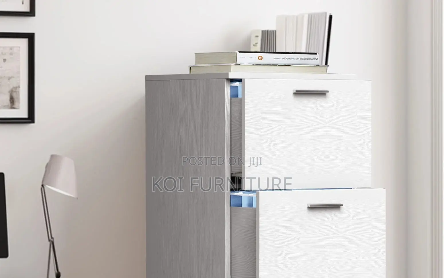 Office Cabinet; Bisley Steel Office Filing Cabinet With 4 Drawers