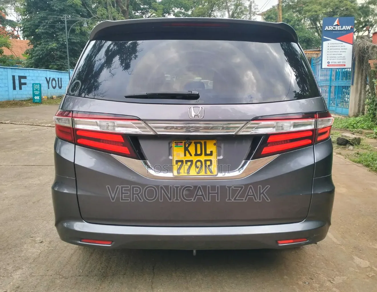 Honda Odyssey 2015 Gray