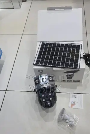 V380 Pro 4g Solar Camera Dual Lens PTZ With Motion Detection