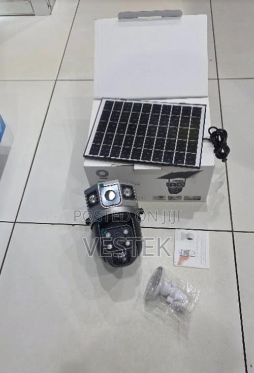 Dual Lens Solar Camera 4g Sim Support With Motion Sensor Alerts