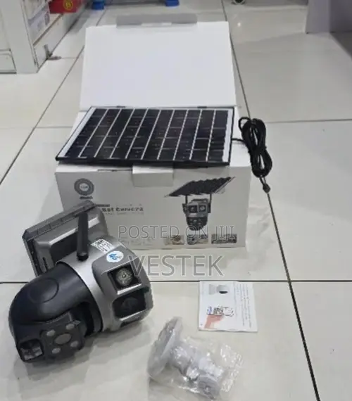 Outdoor 4g Solar Camera With Two-Way Audio and Pir Motion Sensor