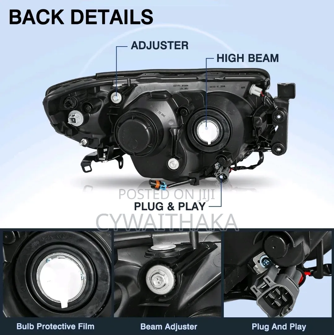 Subaru Forester Sg5 Headlights Replacement 2nd Gen Forester + Bulbs
