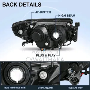 Subaru Forester Sg5 Headlights Replacement 2nd Gen Forester + Bulbs