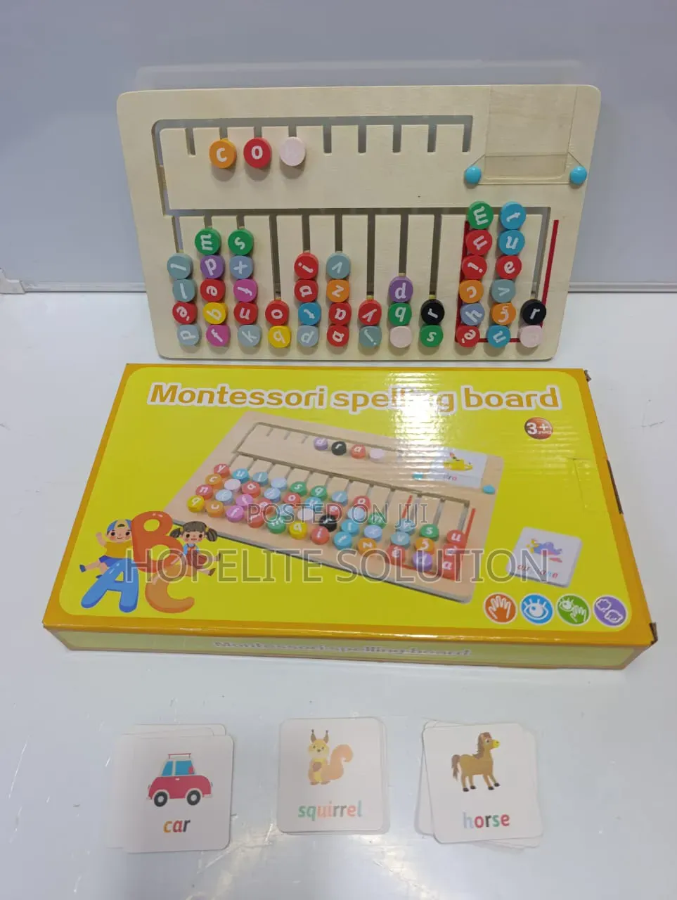Montessori Spelling Board
