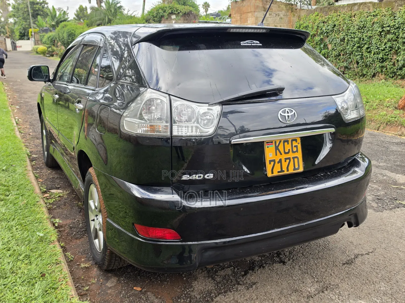 Toyota Harrier 2.4 2008 Black