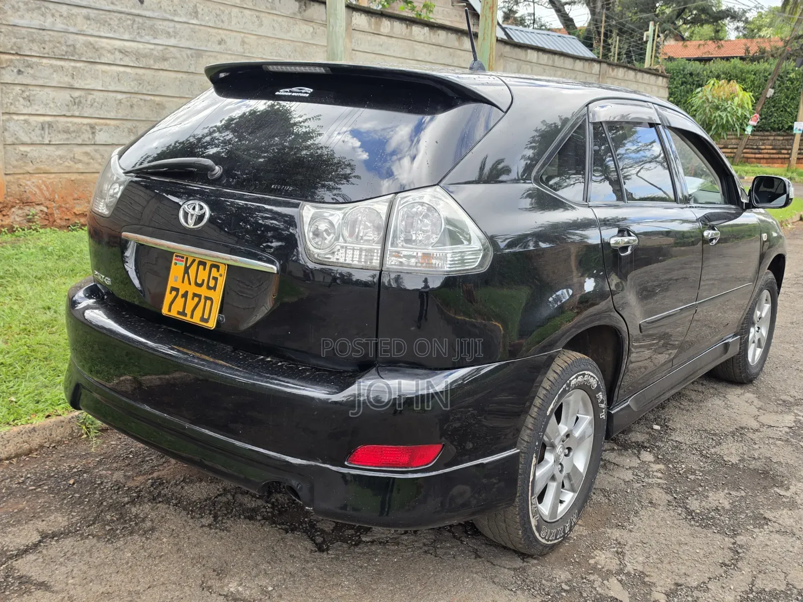 Toyota Harrier 2.4 2008 Black