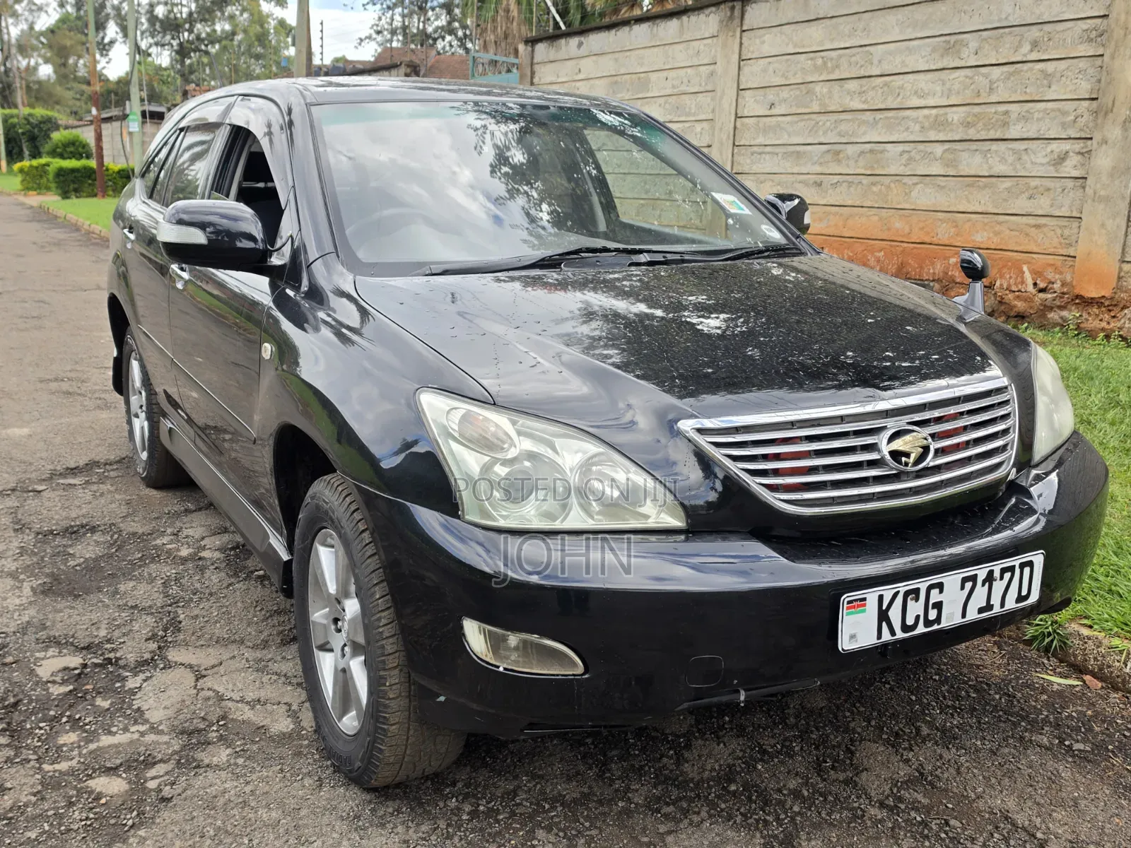 Toyota Harrier 2.4 2008 Black