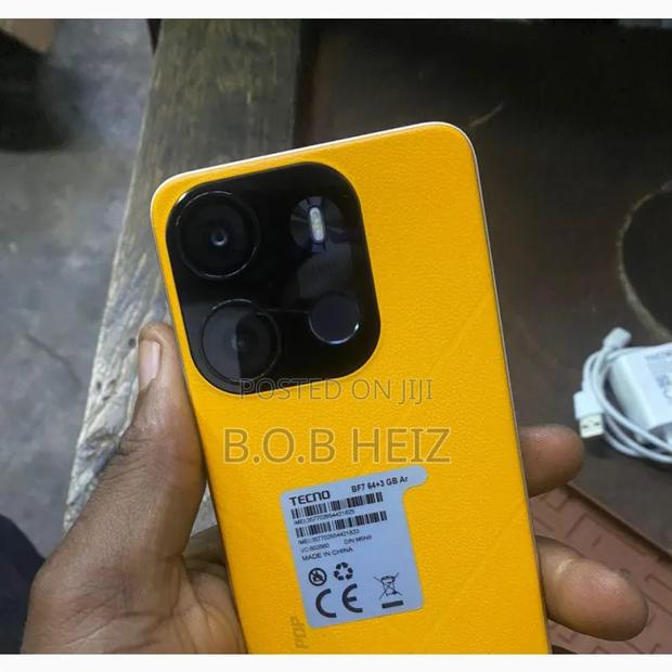 Tecno Pop 7 64 GB Yellow - thumbnail 2