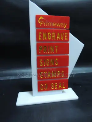 Desktop Pylon Sign