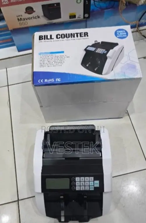 Cash Bill Counter Machine for Shops Businesses