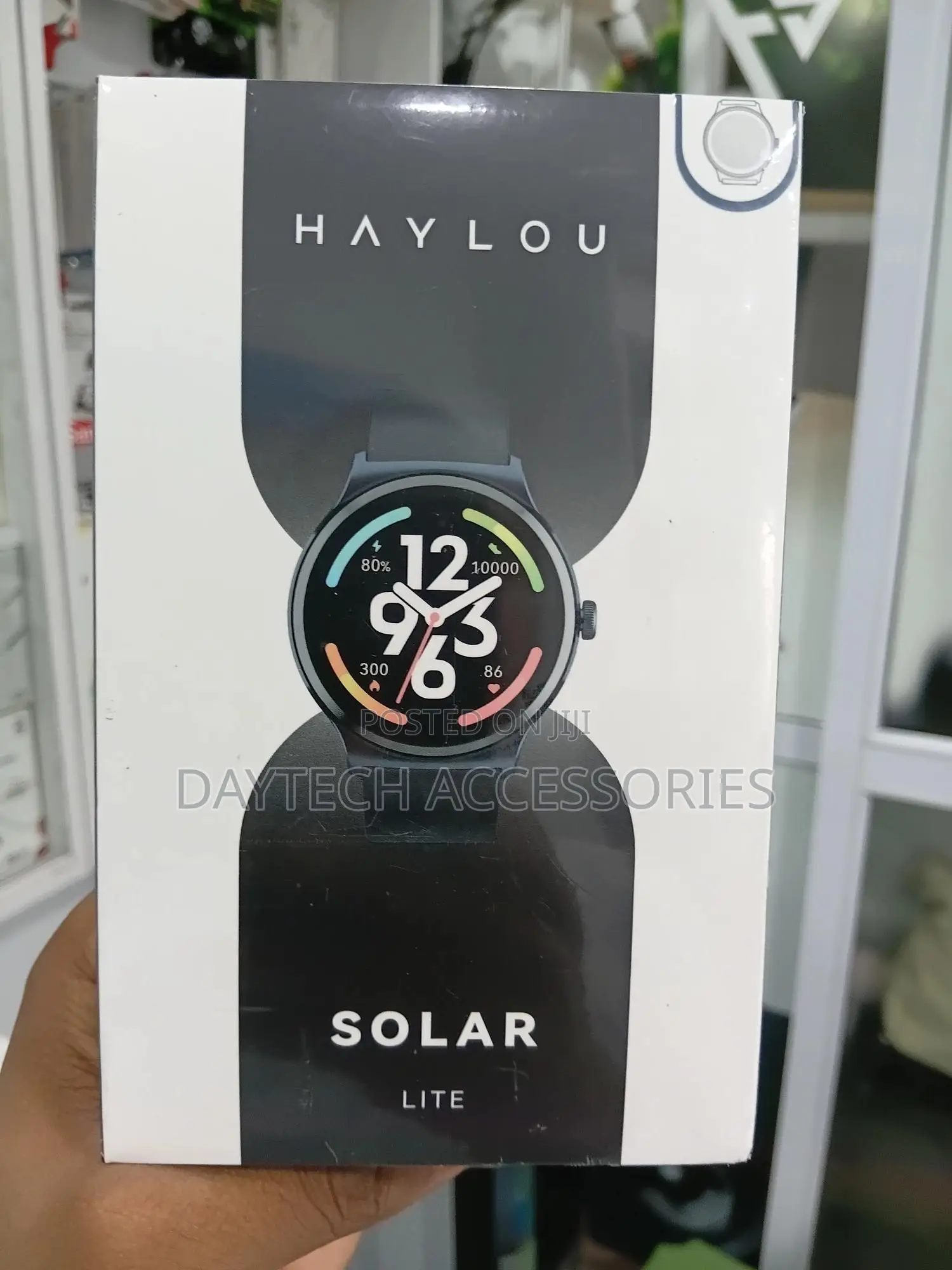 This Is a Haylou Solar Lite Smart Watch.