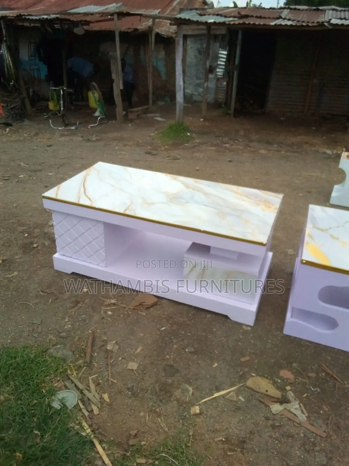White Marble Coffee Table