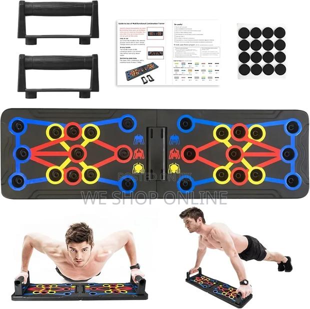 Portable Multifunctional Push Up Muscle Training Bar - thumbnail 2