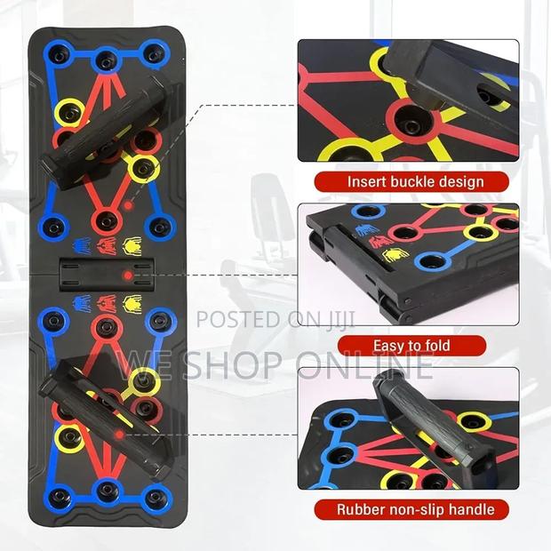 Portable Multifunctional Push Up Muscle Training Bar - thumbnail 3
