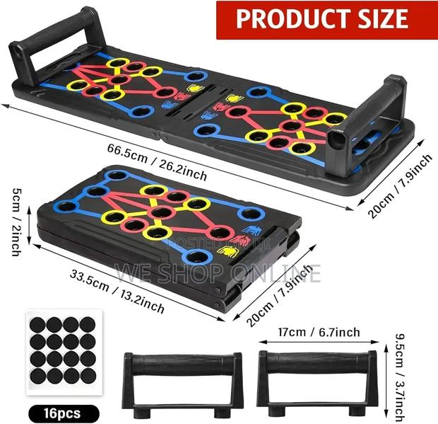 Portable Multifunctional Push Up Muscle Training Bar - thumbnail 5