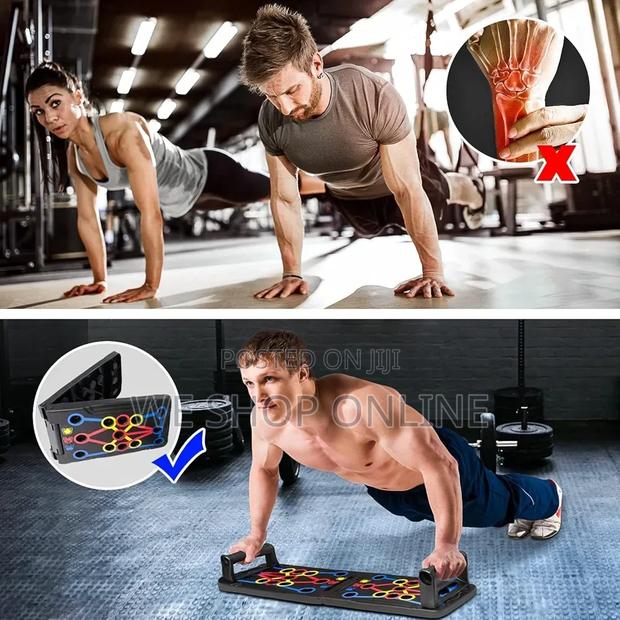 Portable Multifunctional Push Up Muscle Training Bar