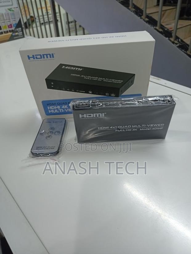 Hdmi Quad Screen Splitter 4 Input 1 Output Uhd