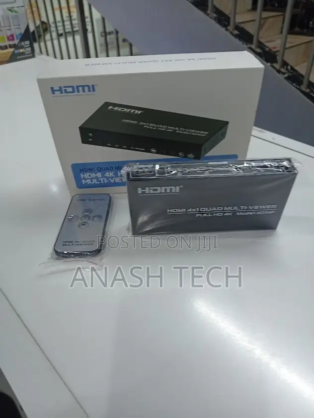 4 Port Hdmi Multi-Viewer 1 Output Split Screen Switch