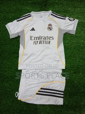 Real Madrid 25/26 Home Mbappé Jersey Kids Kit Top and Shorts