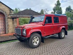 Land Rover Defender 2011 Red
