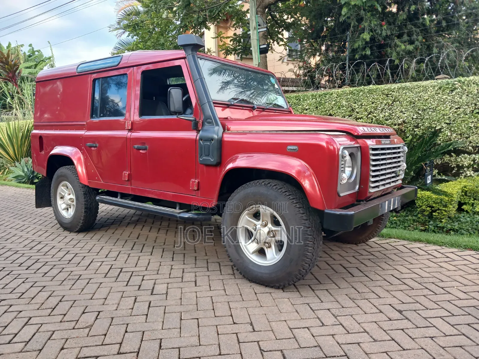Land Rover Defender 2011 Red