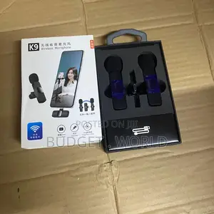 Wirecast Dual Mic Wireless System for Streaming and Interviews
