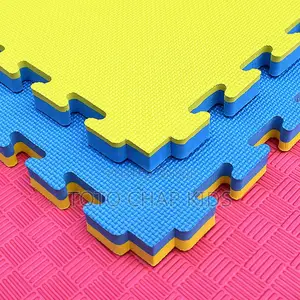 Kids Play Mats (Interlocking, Double Sided 1m by 1 M by 20 Mm) Mats