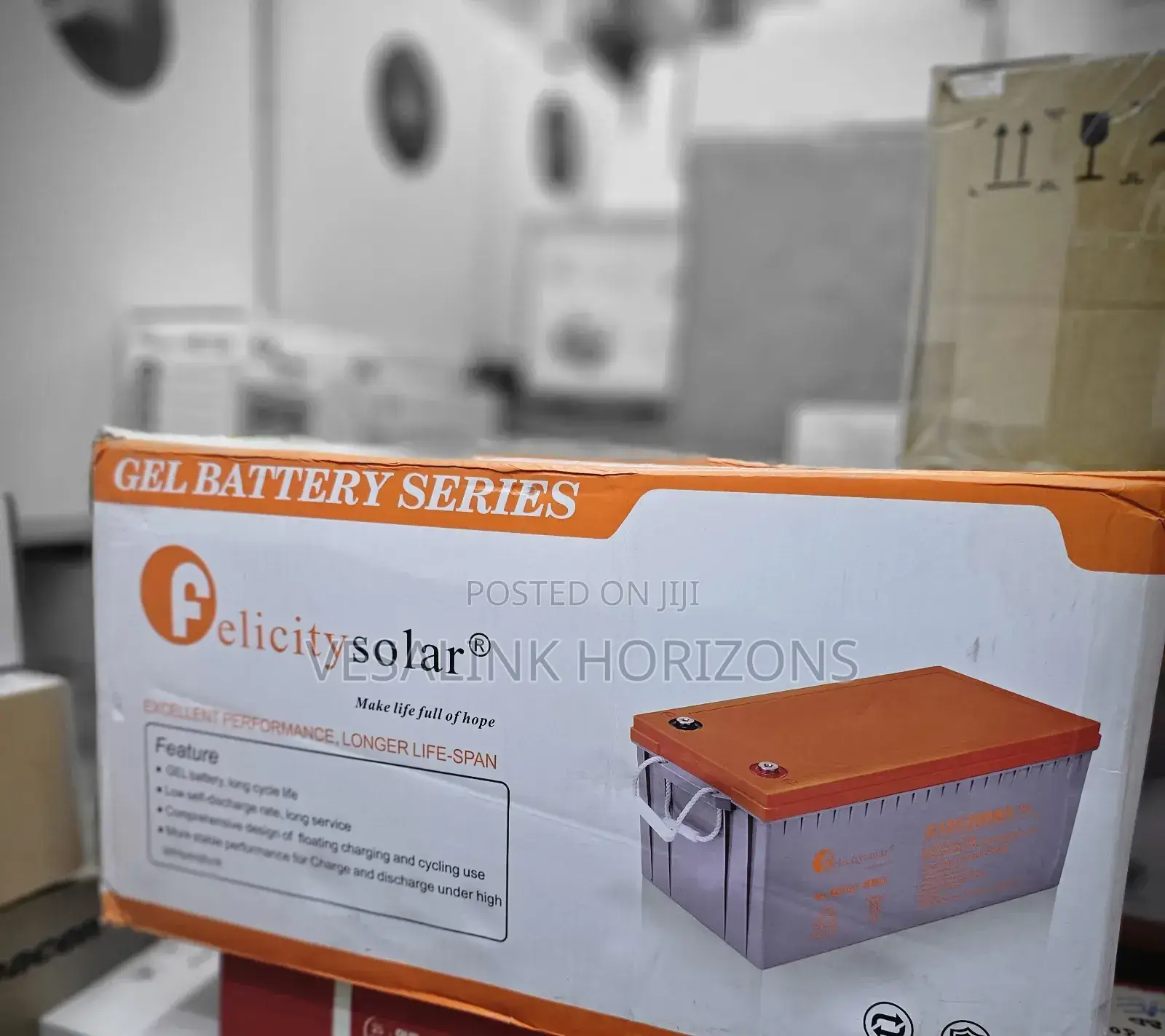 Felicity Gel Solar Battery 200ah
