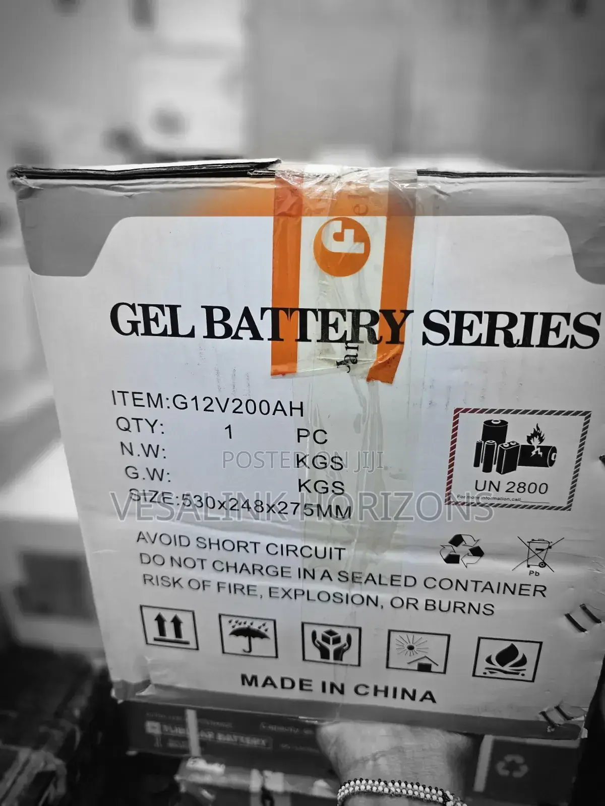 Felicity Gel Solar Battery 200ah
