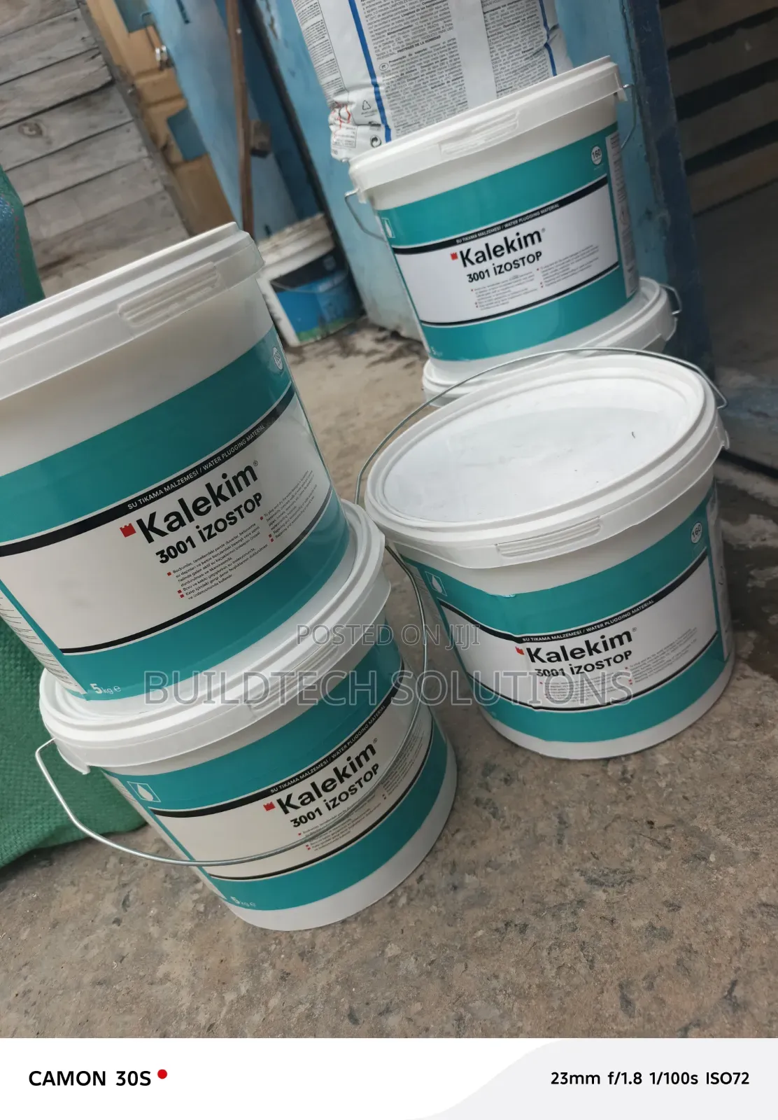 Kalekim 3001 for Active Water Leak Sealing